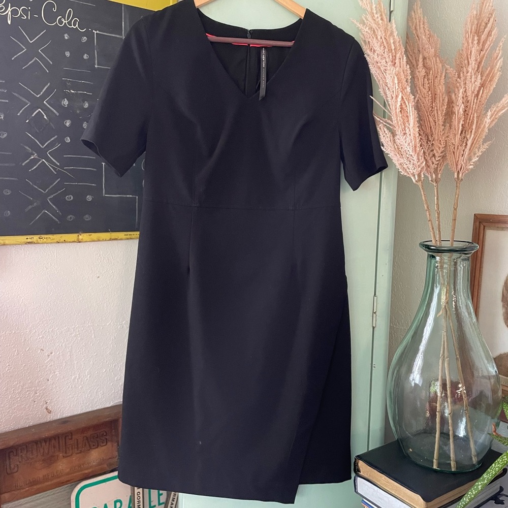 Marc New York Andrew Marc Dress, Black, Size 8